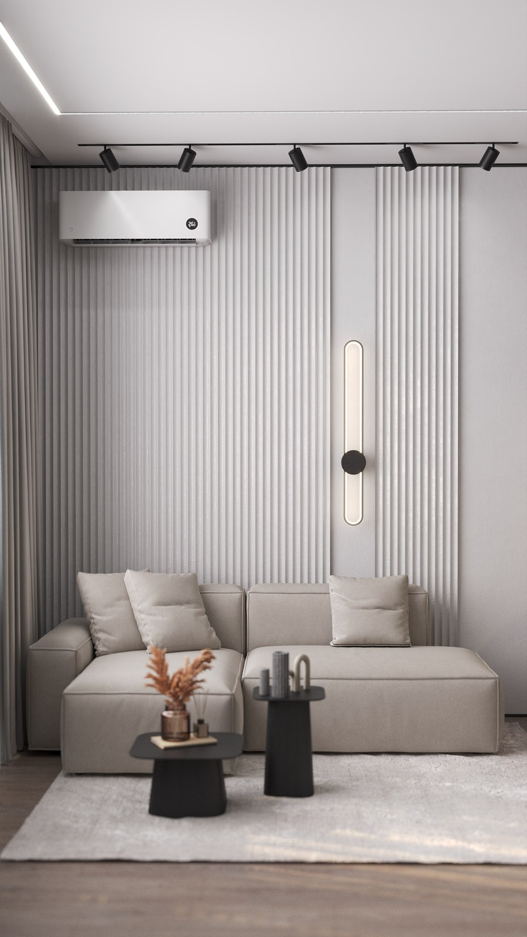 Г. Екатеринбург ЖК Repin Towers 45 м². БК студия дизайна интерьера