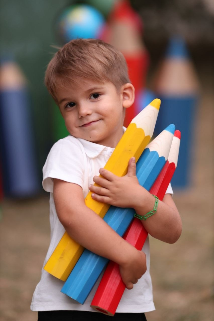 Портреты с декорациями. Детская выездная фотостудия