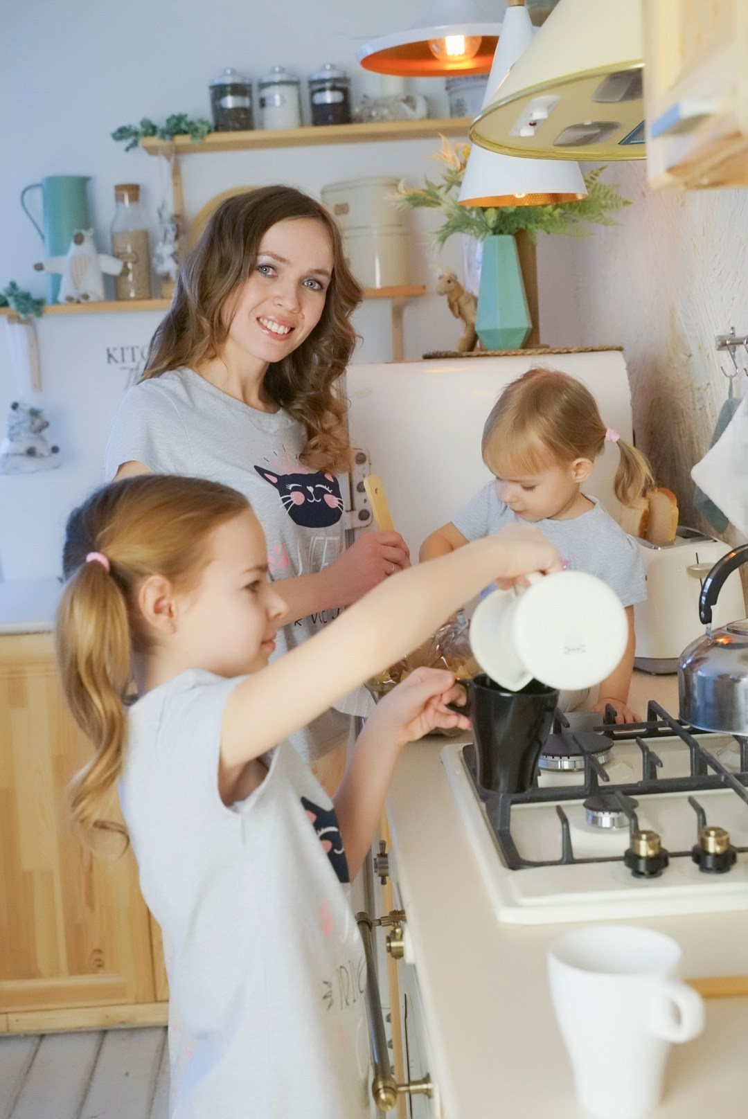 Олег, Света, Лиза и Леночка. Фотограф в Нижнем Новгороде Алексей Уковский