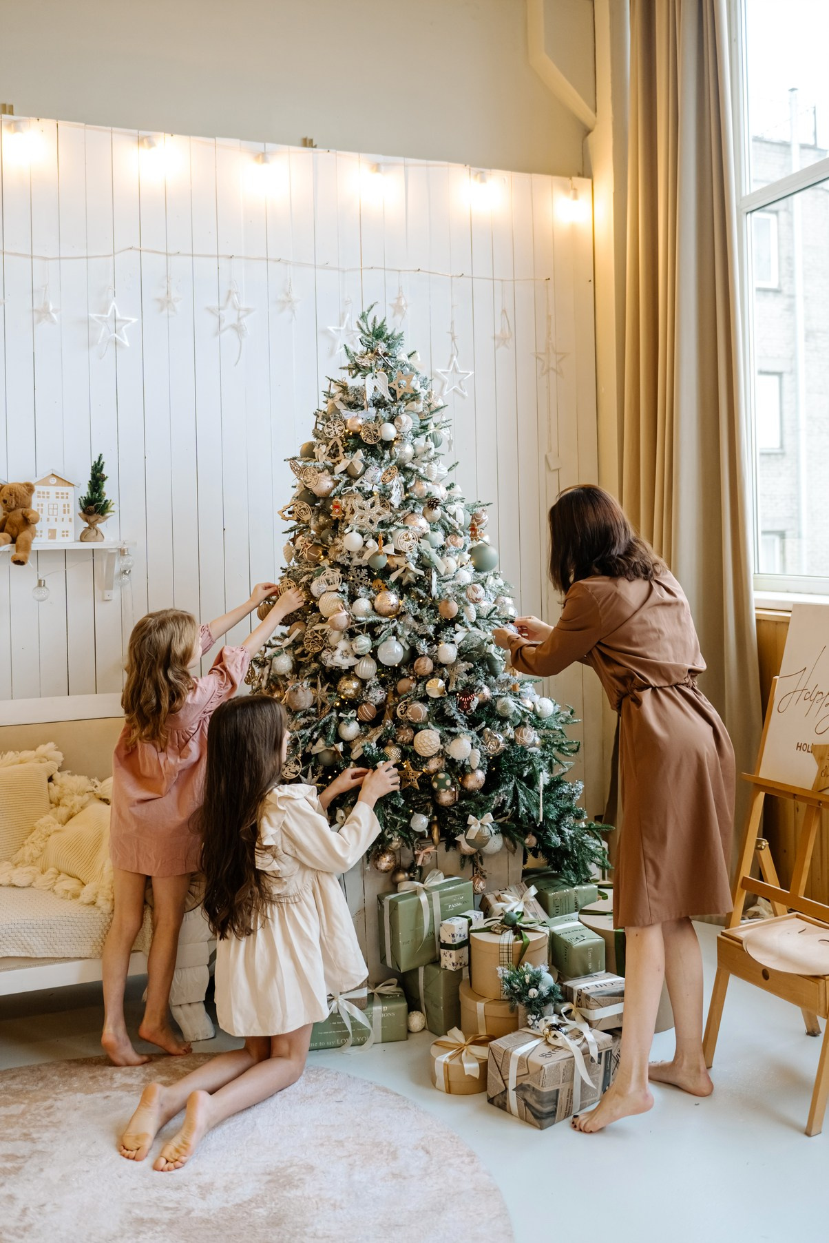 Семейная. Евгения с дочками. Свадебный и сеейный фотограф в Санкт-Петербурге Елена Худякова