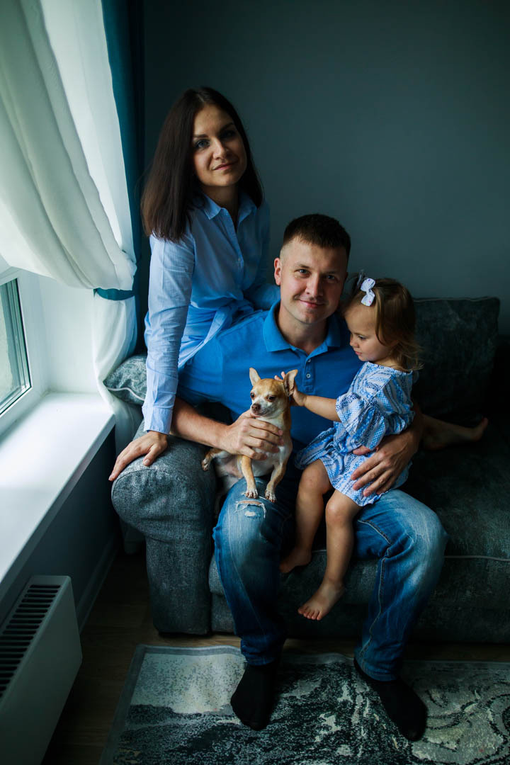 Семейная съемка. Видеограф и фотограф в Москве Анастасия Рябчикова