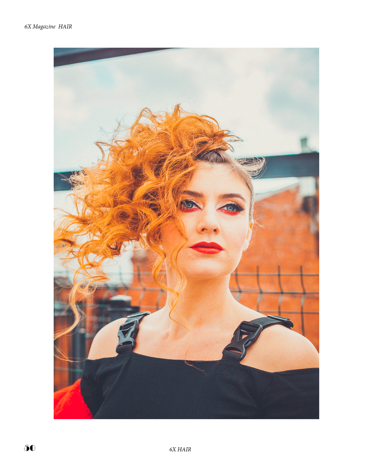 6X Hair Magazine. Фотограф Александра Степанова