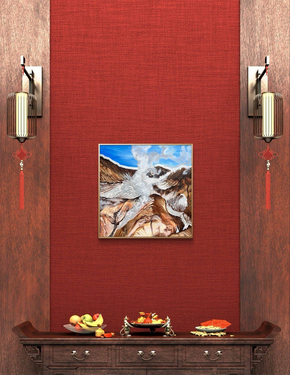 Серия «Места силы». Картины пейзаж