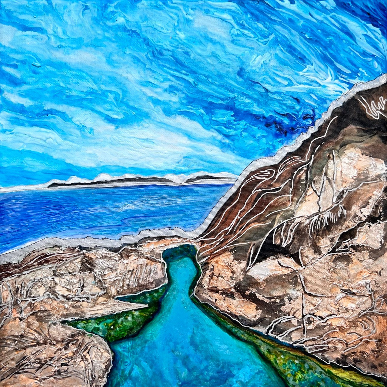 Серия «Места силы». Картины пейзаж