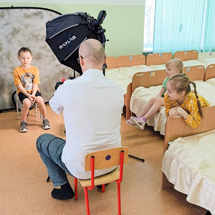 Бэкстейдж фотосъемки в детском саду для выпускных фотоальбомов. Детский фотограф. «Ожившие» фото, г. Нижневартовск
