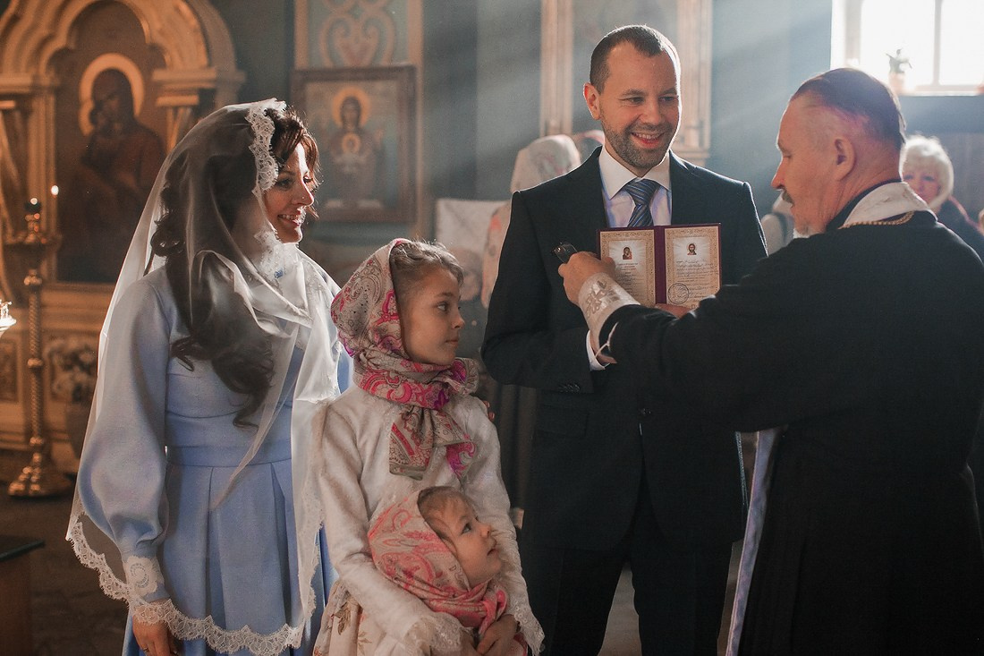 Венчание Марии и Дмитрия. Репортажный фотограф Борис Геер