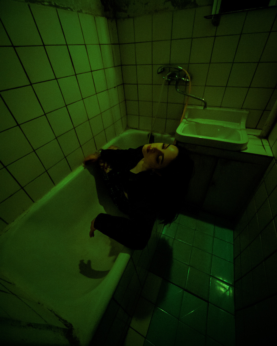 Individuali di ripresa. Fotografo a Mosca con un’atmosfera notturna di foto