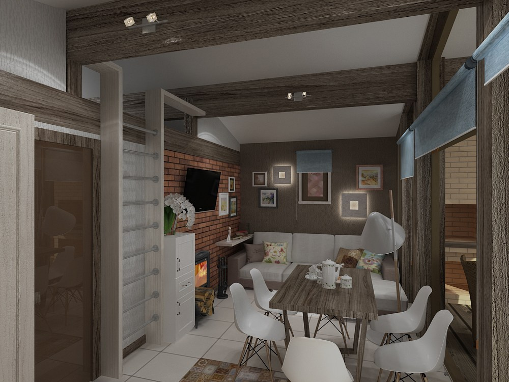 Баня в Токсово. Дизайнер в Санкт-Петербурге Дмитрий Цыбулько