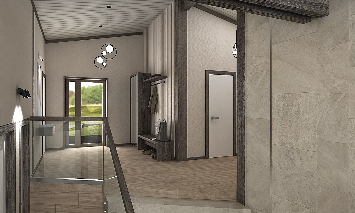 Дом в п. Вуорио. Дизайнер в Санкт-Петербурге Дмитрий Цыбулько