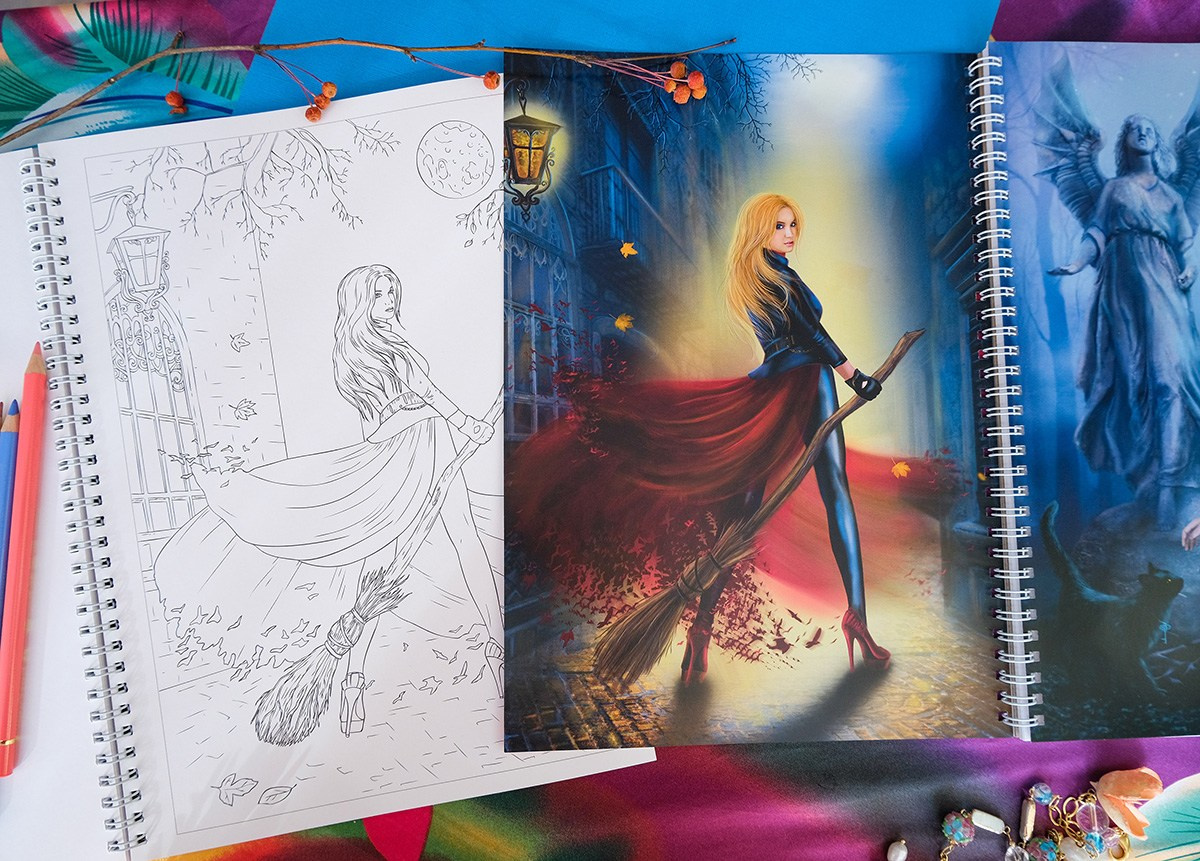 Magic. Раскраски Алёны Лазаревой