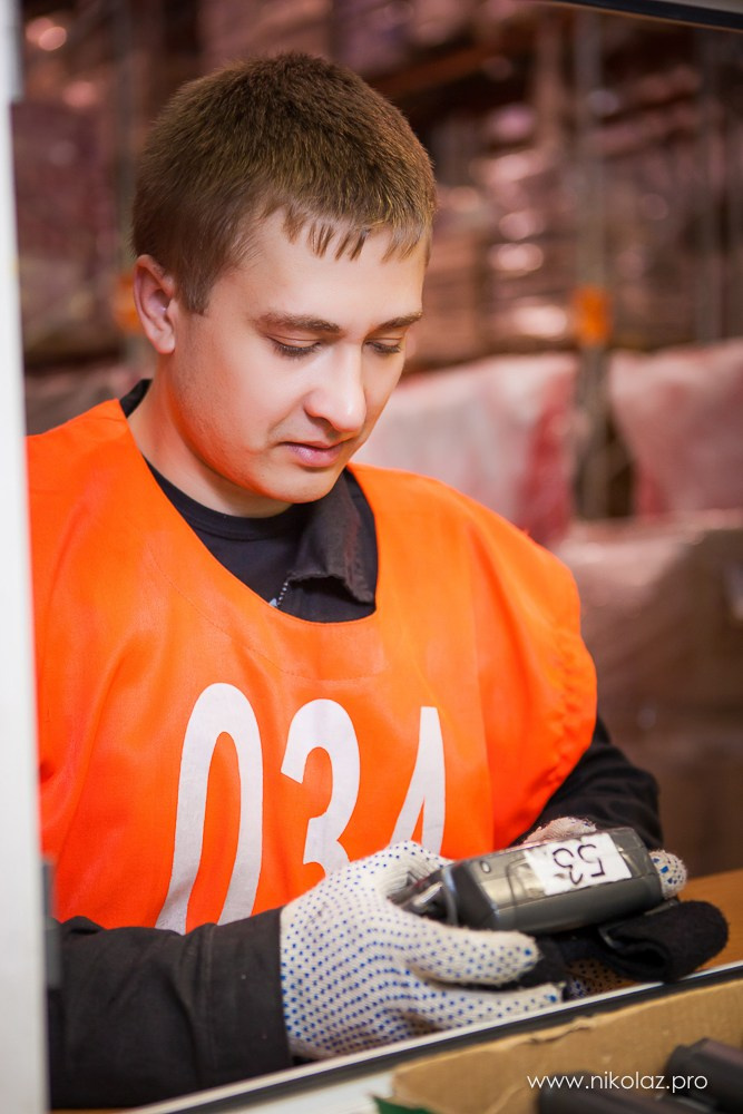 ДИКСИ склад. Видеооператор/Фотограф Николай Завьялов