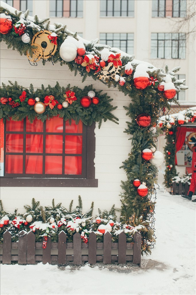 Москва в Январе