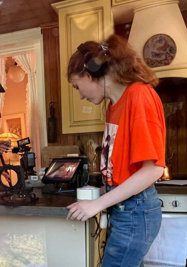 Архивные фото. Режиссёр и актриса Тася Малькова