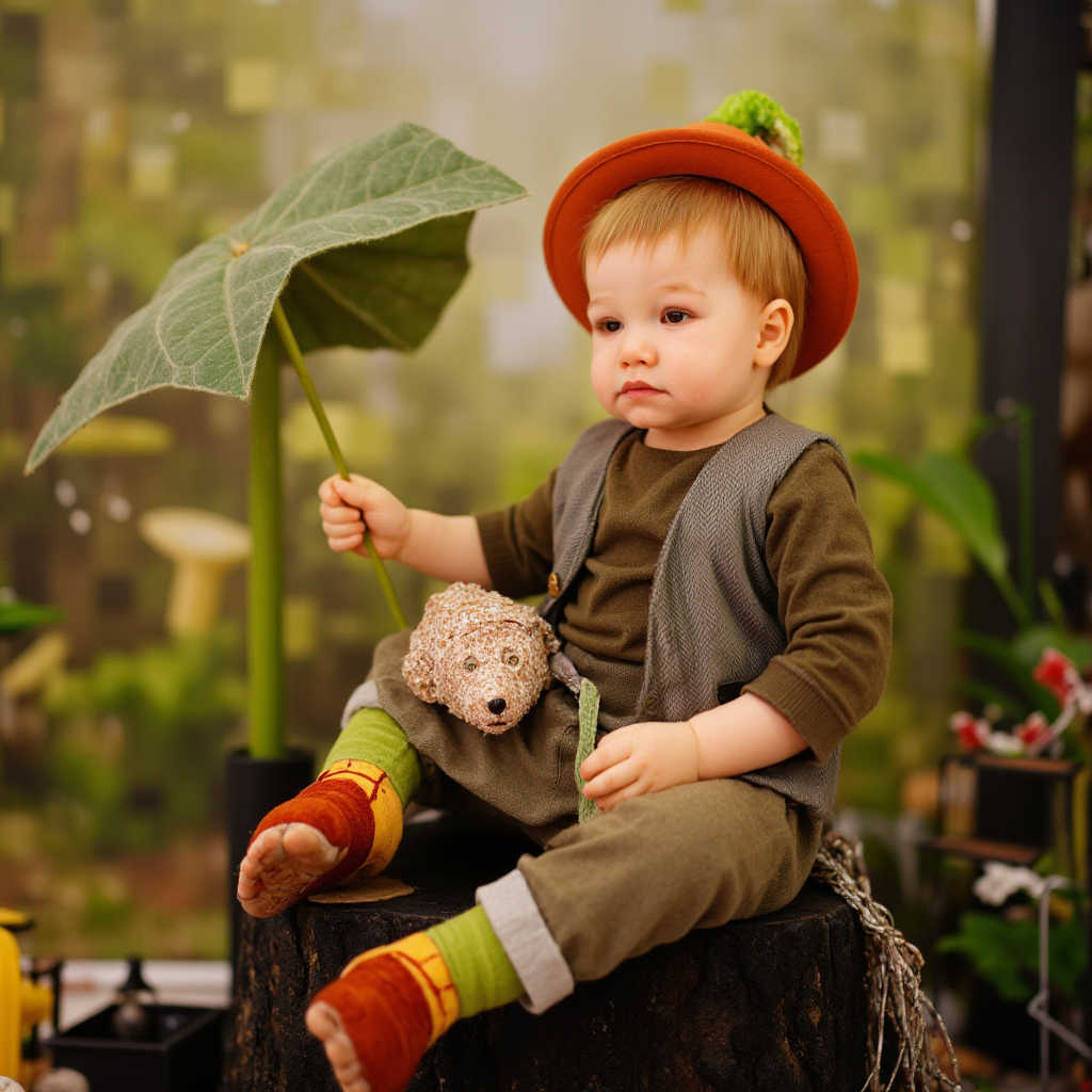 Фотосессия в Сказочном Лесу. Детская Фотостудия ГОДОВАСИКИ в Санкт-Петербурге фотосесия на годик