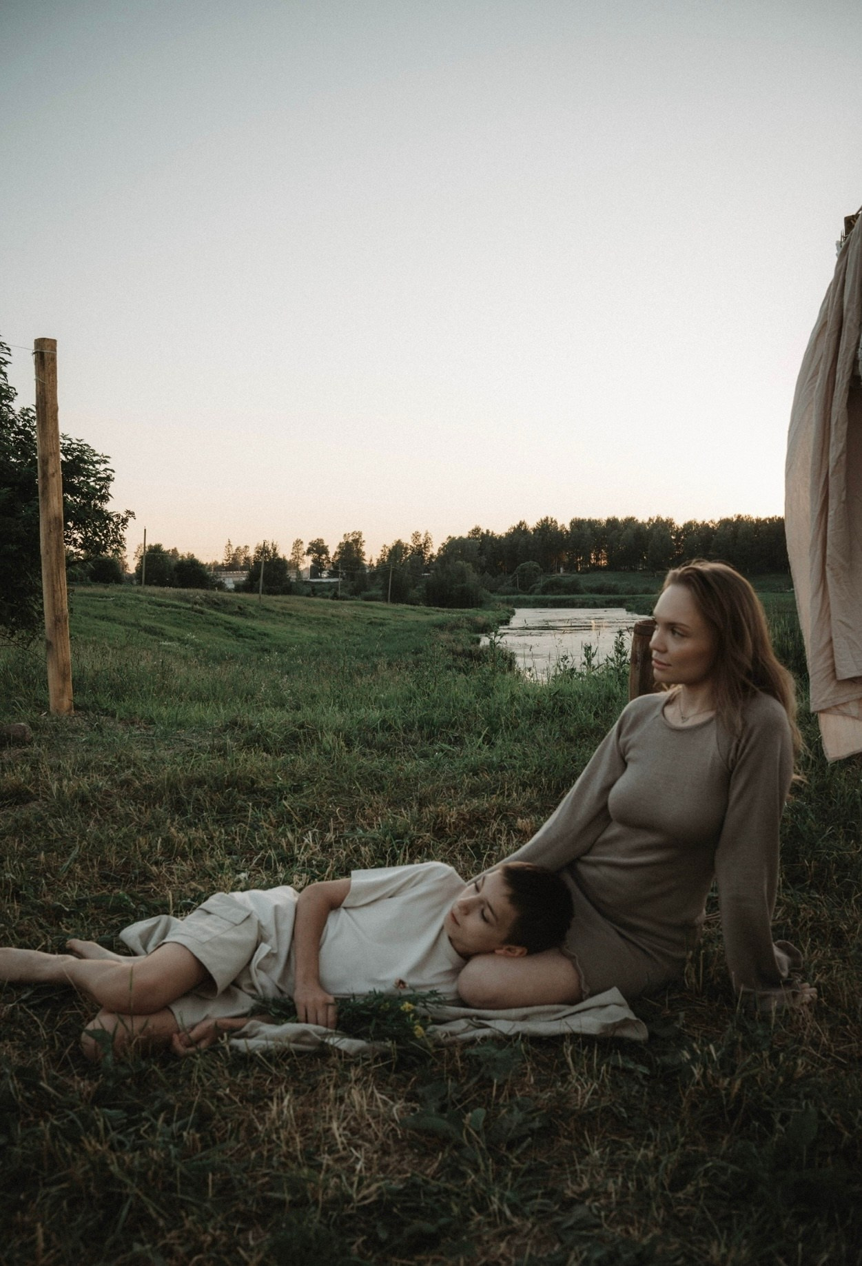 Вика и дети. Фотосессия в Санкт-Петербурге