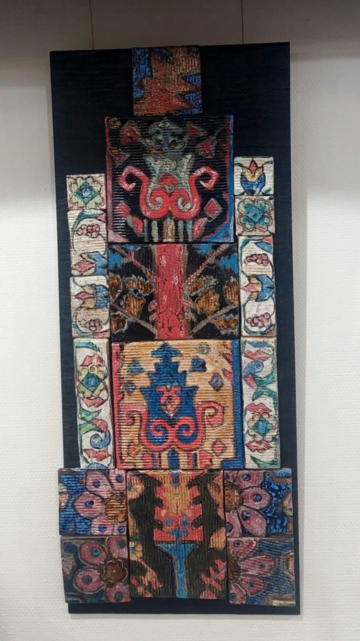 Восточный ковёр. Керамика с историей. Елена Рогалёва