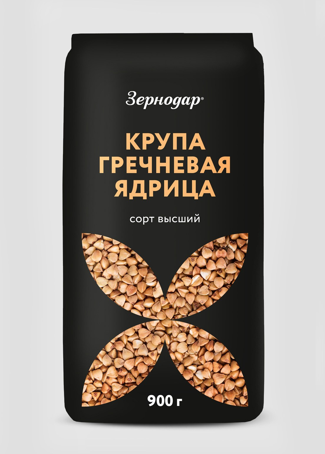 Дизайн и верстка упаковки, крупа гречневая 