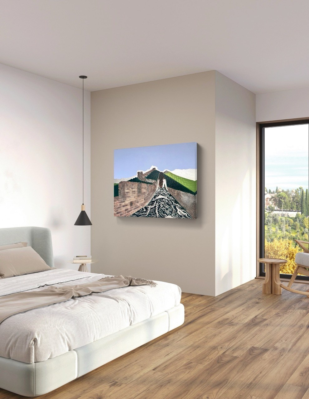 Серия «Волшебница Изумрудного Востока». Картины пейзаж