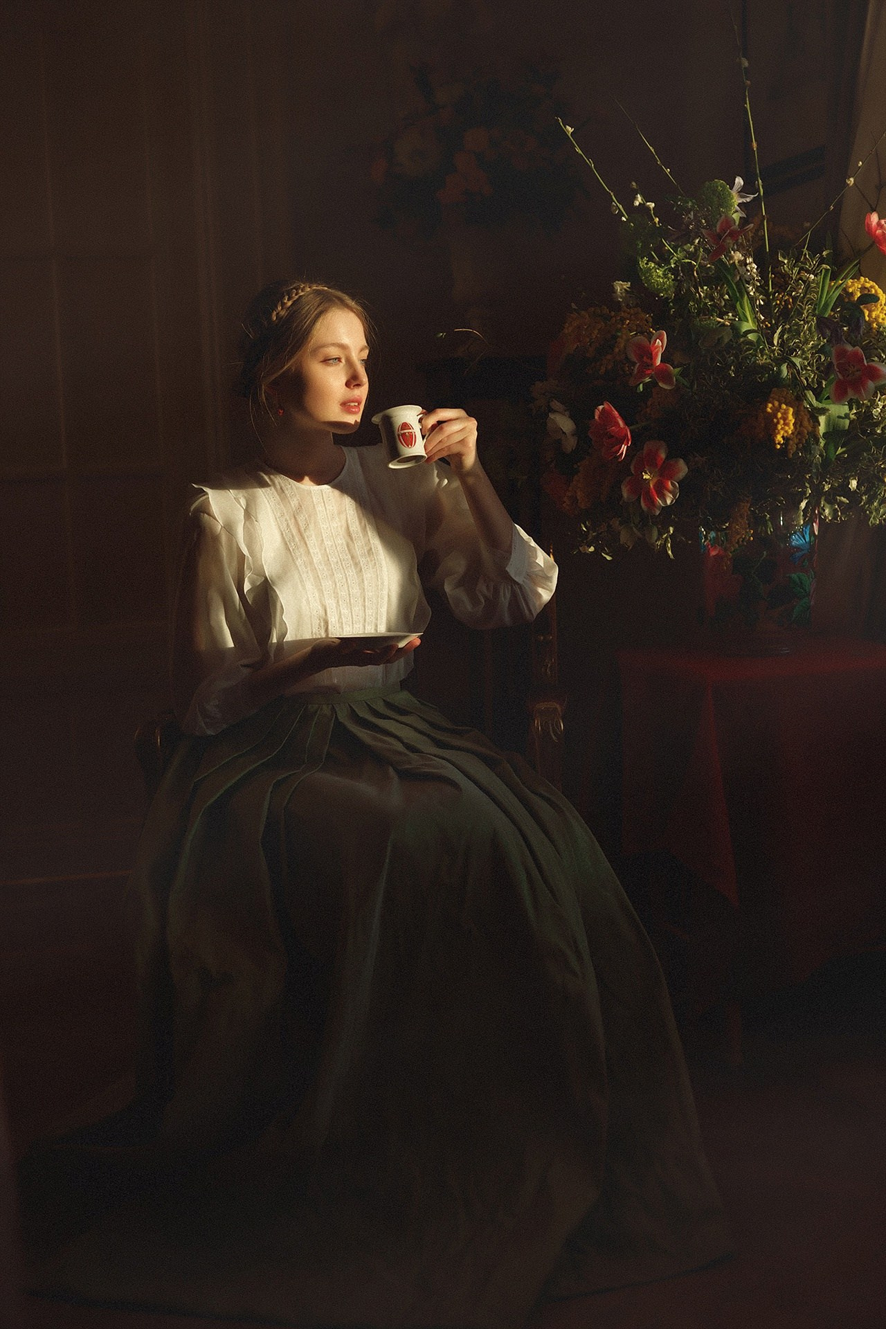 Женский портрет. Фотограф Александр Калинин