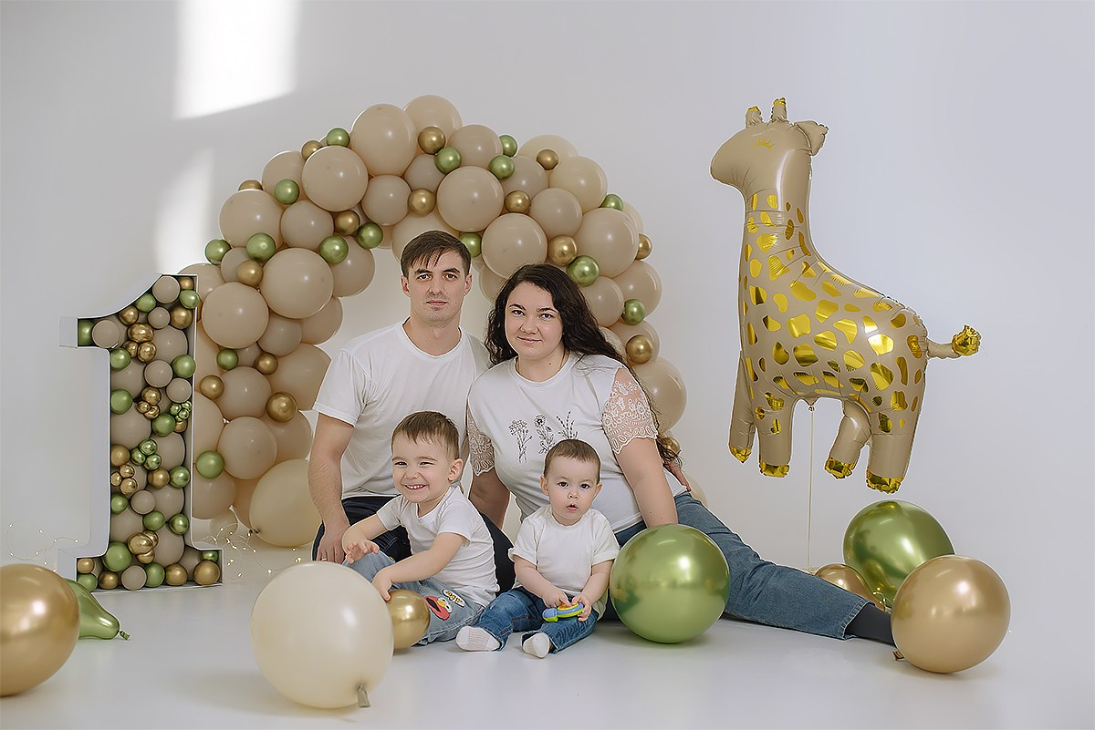 Фотосессия на ГОДик. Фотограф новорожденных Иркутск Надежда Мирошниченко