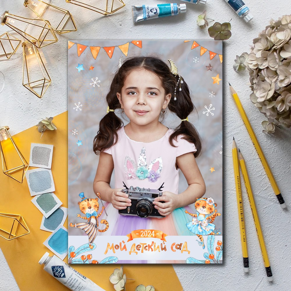 Выпускной фотоальбом для детского сада «Легкий» — «Миллион Портретов»