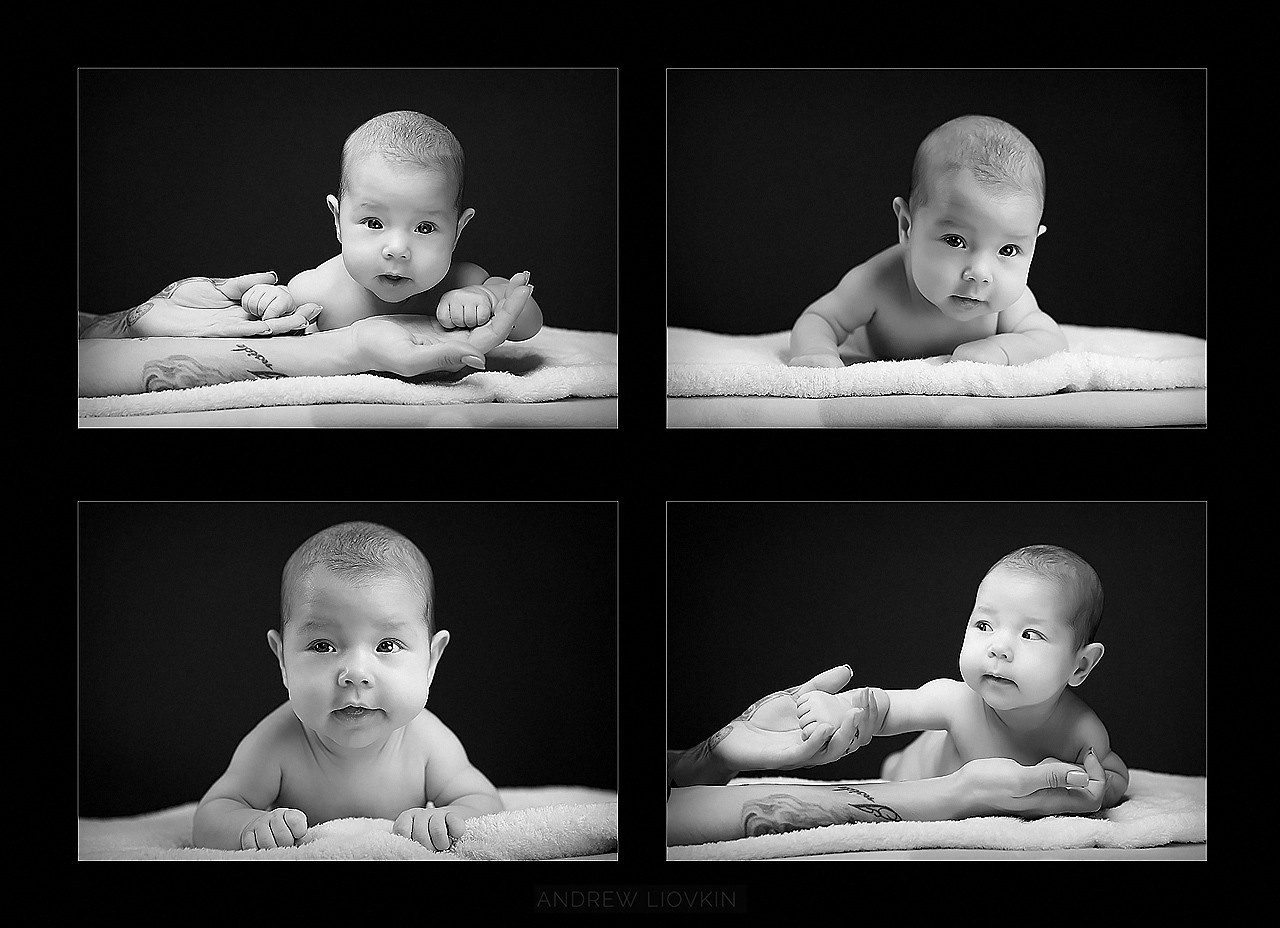 Первая съемка малышки. Фотограф Андрей Лёвкин