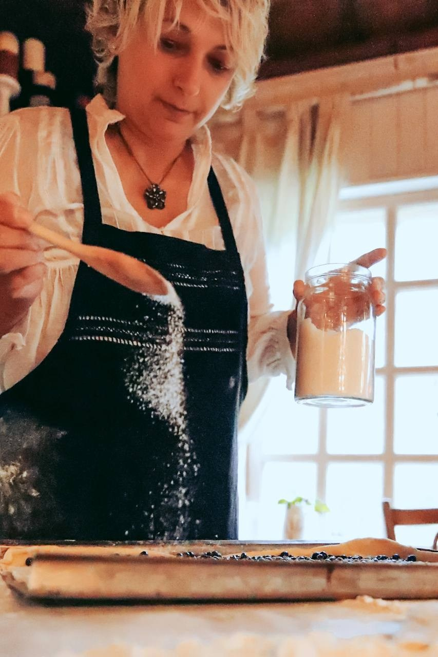 Черничный пирог. Фотограф Олеся Шипихина г. Москва