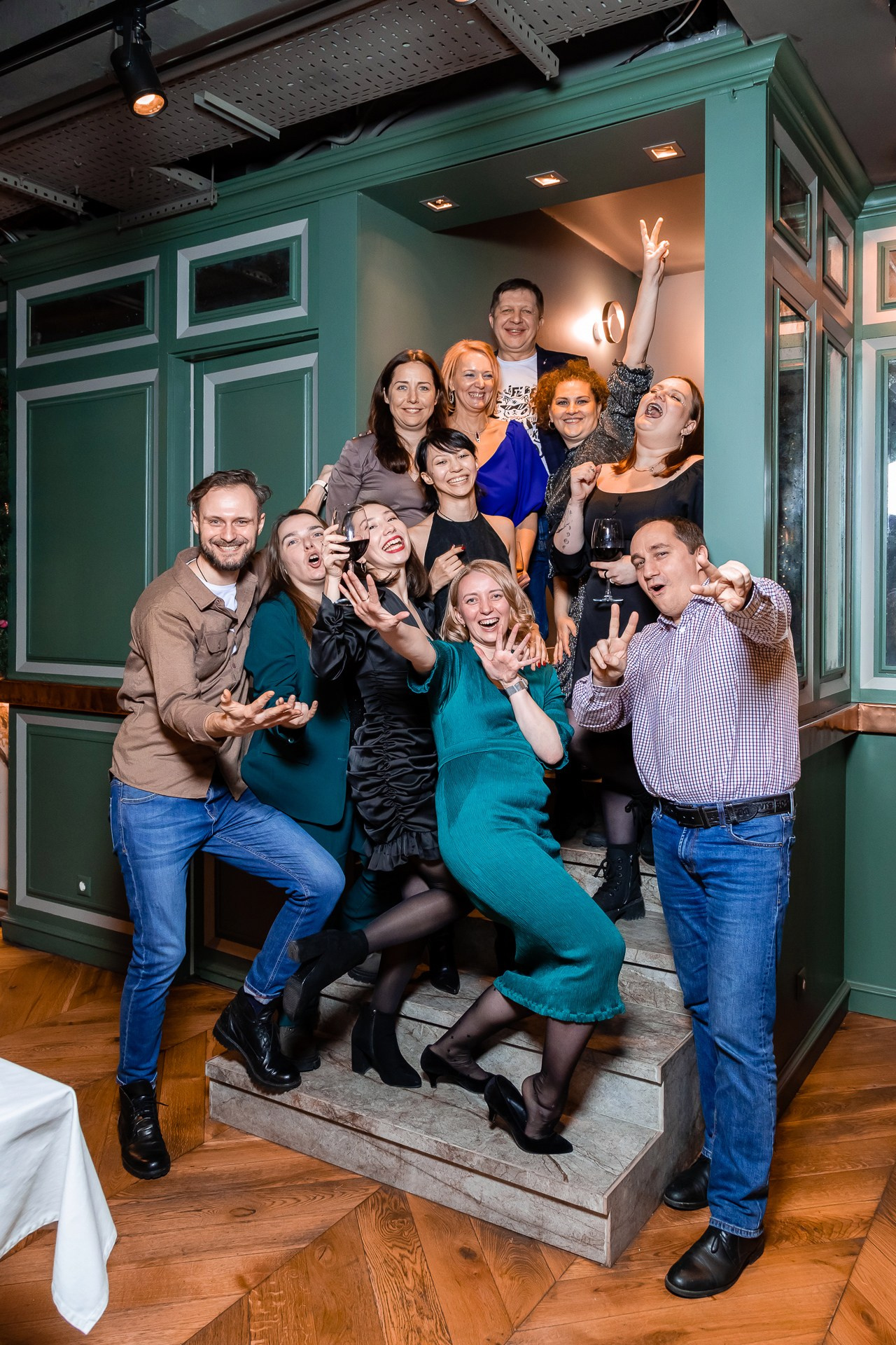 Репортажная съемка корпоратива в ресторане «Гастрономика». Фотограф в Санкт-Петербурге — Сергей Петров