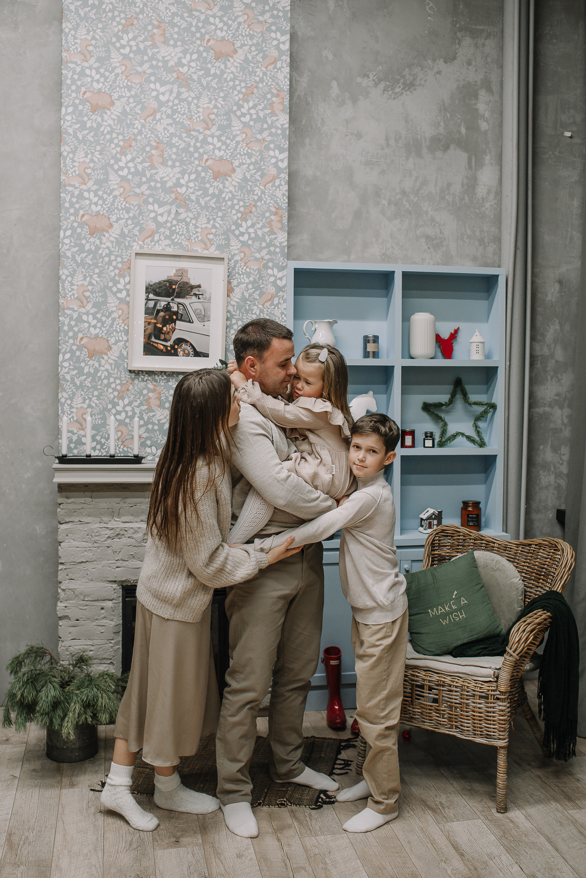 Happy Family_Юра, Наташа, Стас и Анечка. Свадебный и семейный фотограф в Минске Яна Новак