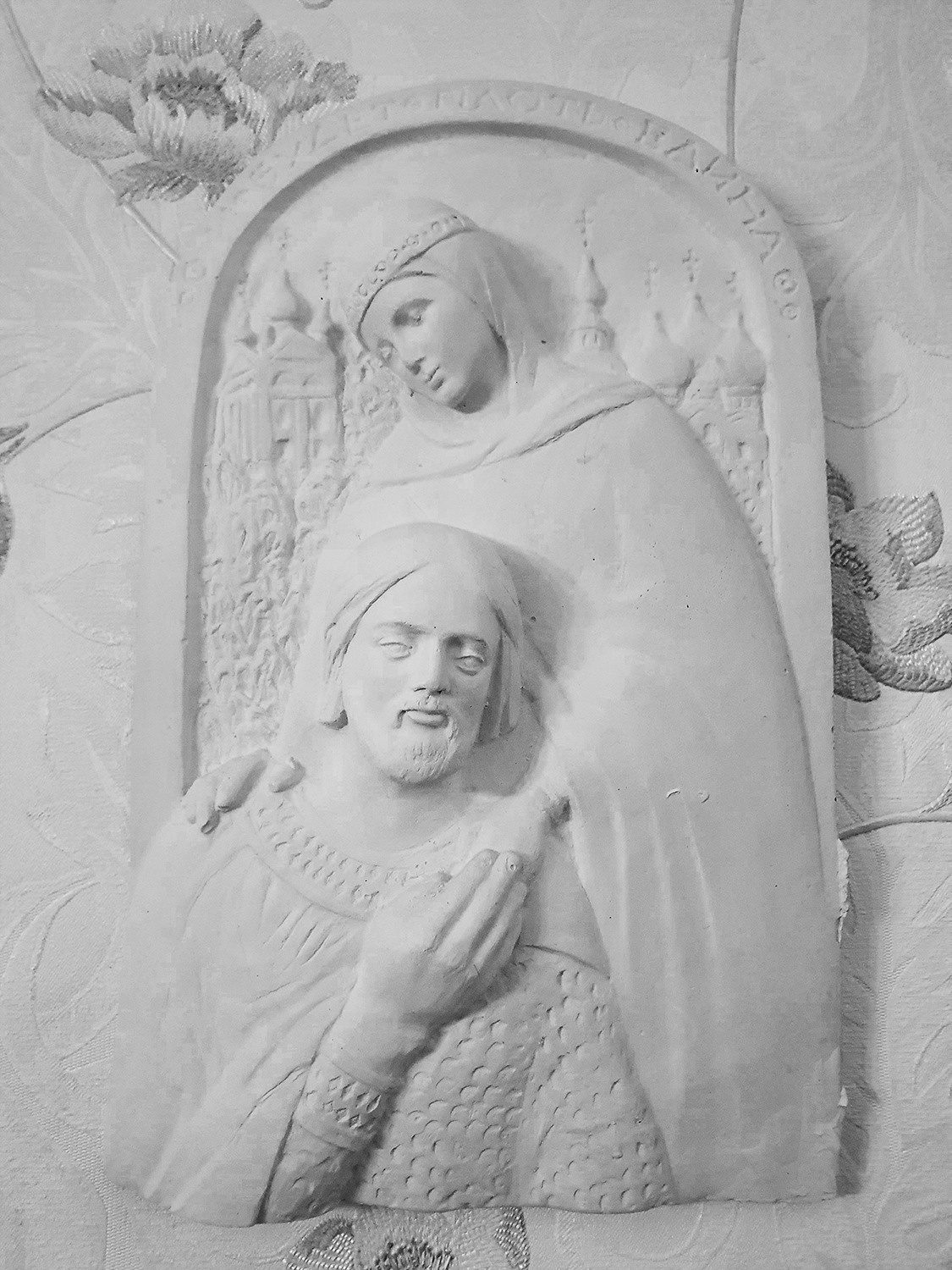 Нилова пустынь. Скульптор-реставратор Владимир Федотов. Фотограф Светлана Корнелюк.