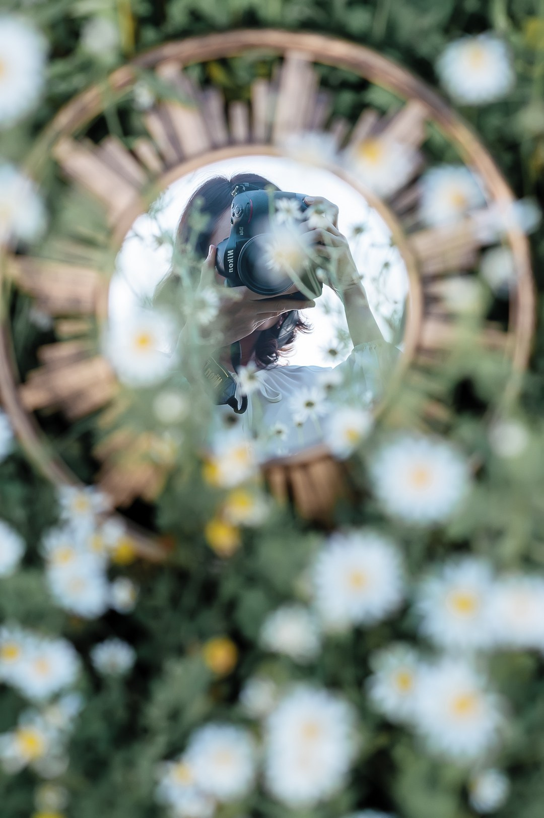 Фотосессия в ромашках. Фотосессии в Москве, женский и семейный фотограф Юлия Михайленко