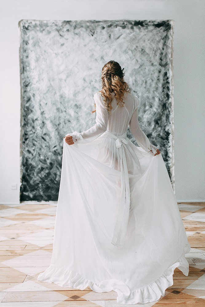 Будуарное утро невесты