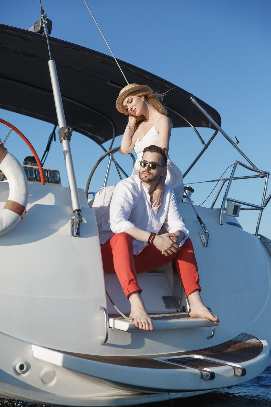 Съемка Love Story на яхте: кейс Ивана и Алены | Жуков Василий. Свадебный фотограф Москва | Жуков Василий — профессиональная съемка