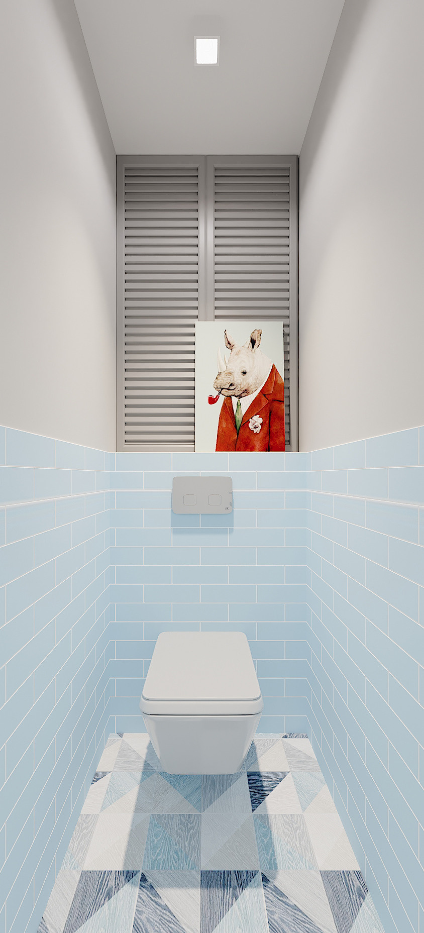 ЖК Севастопольский. 2-к квартира. 55 м². Авторский дизайн интерьера