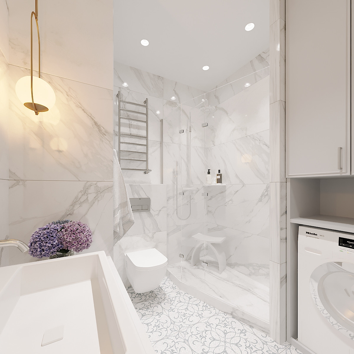 ЖК Новоясеневский. 1-к квартира. 68 м². Авторский дизайн интерьера