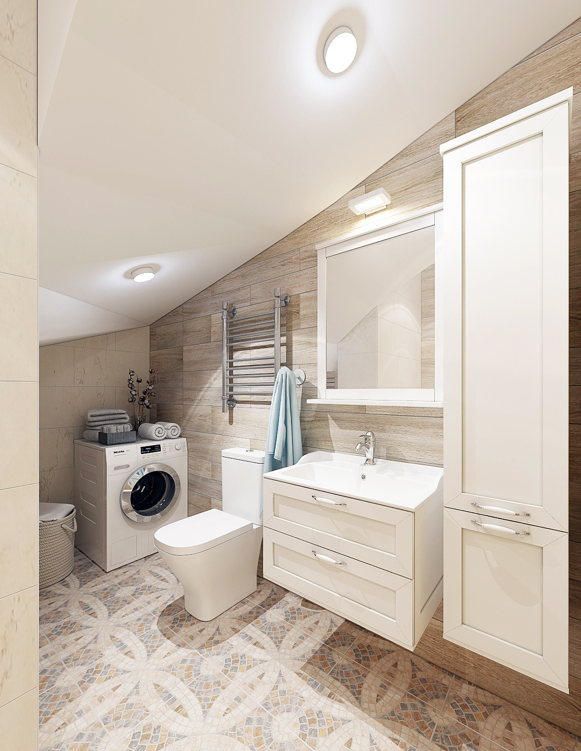 Частный загородный дом. 155 м². Авторский дизайн интерьера