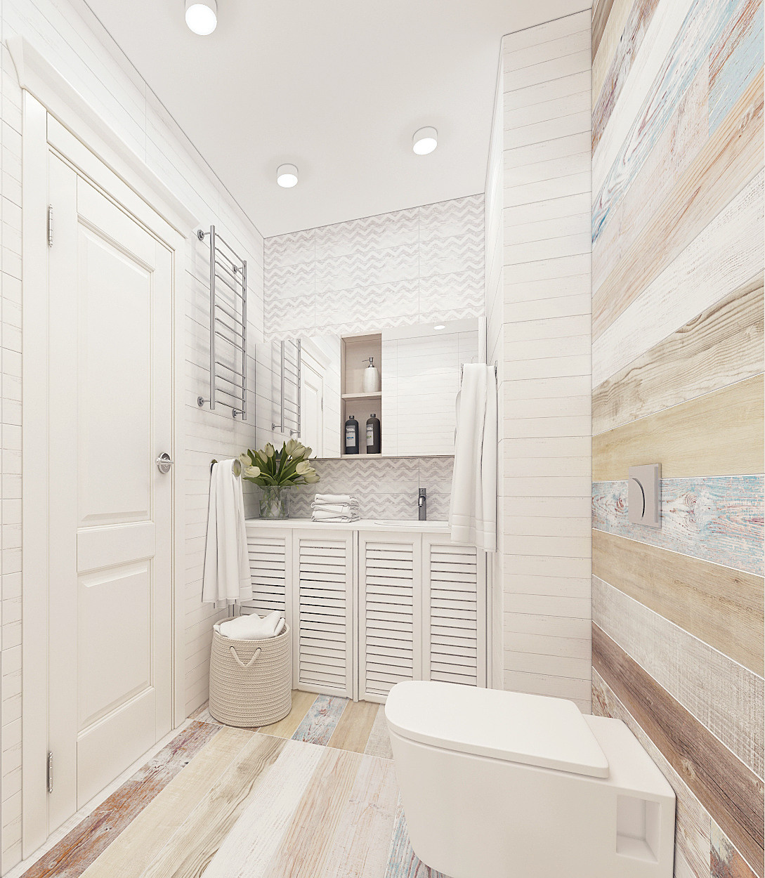 ЖК Озерная. 2-к квартира. Авторский дизайн интерьера