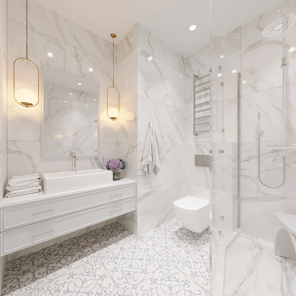 ЖК Новоясеневский. 1-к квартира. 68 м². Авторский дизайн интерьера