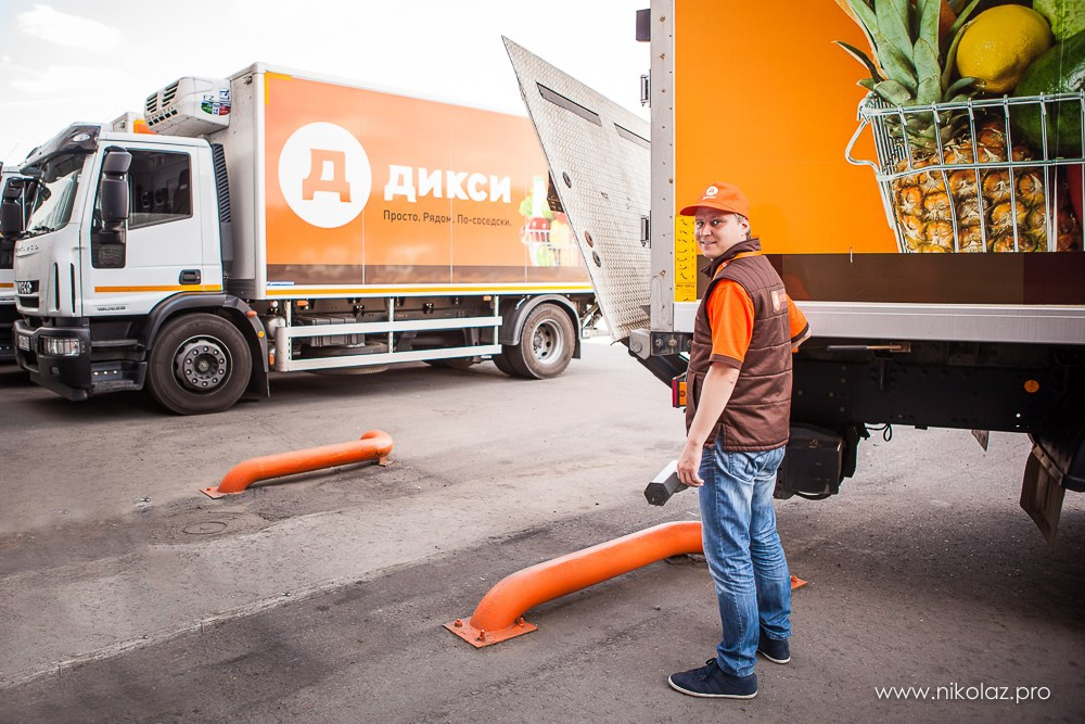 ДИКСИ склад. Видеооператор/Фотограф Николай Завьялов