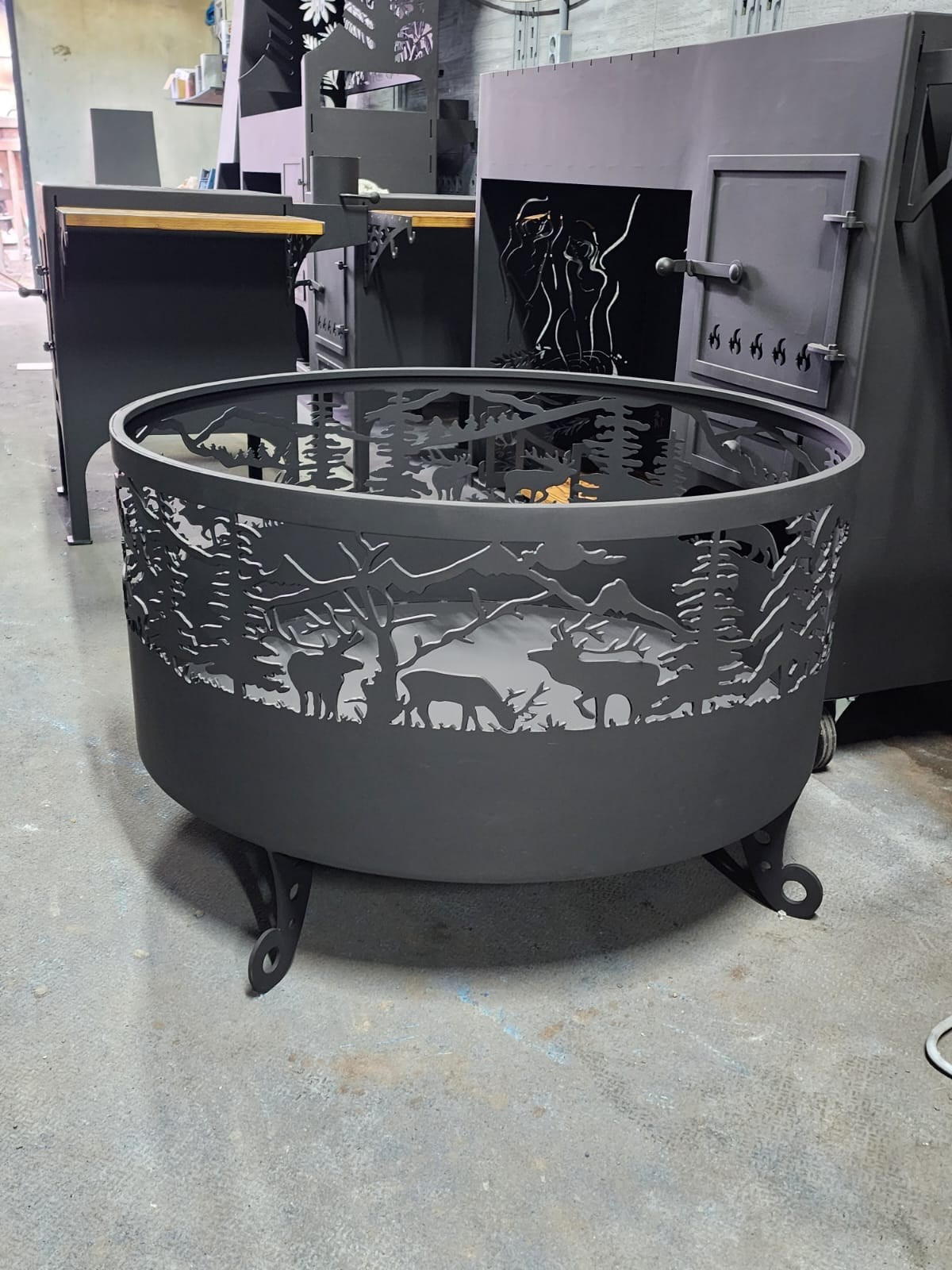 Костровая чаша. Купить / заказать мангал для дома в Краснодаре от производителя «Мангал Мастер»