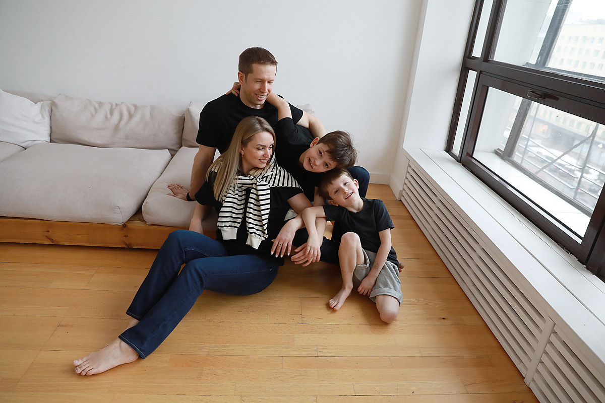 Михаил, Валентина, Ярослав и Тимурчик. Фотограф Тимофеева Юлия