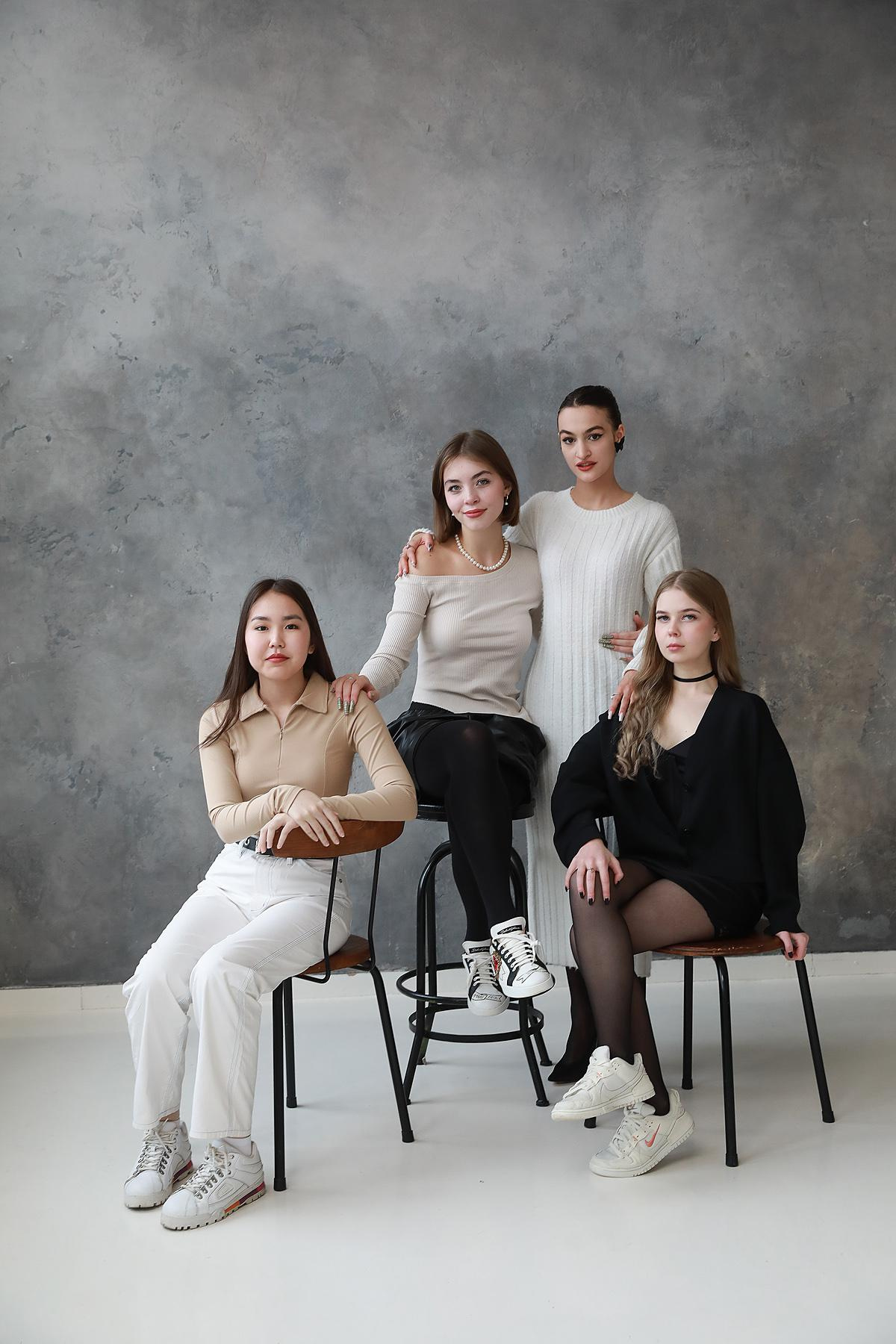 11 класс. Съемка на выпускной альбом в студии. Фотограф Тимофеева Юлия