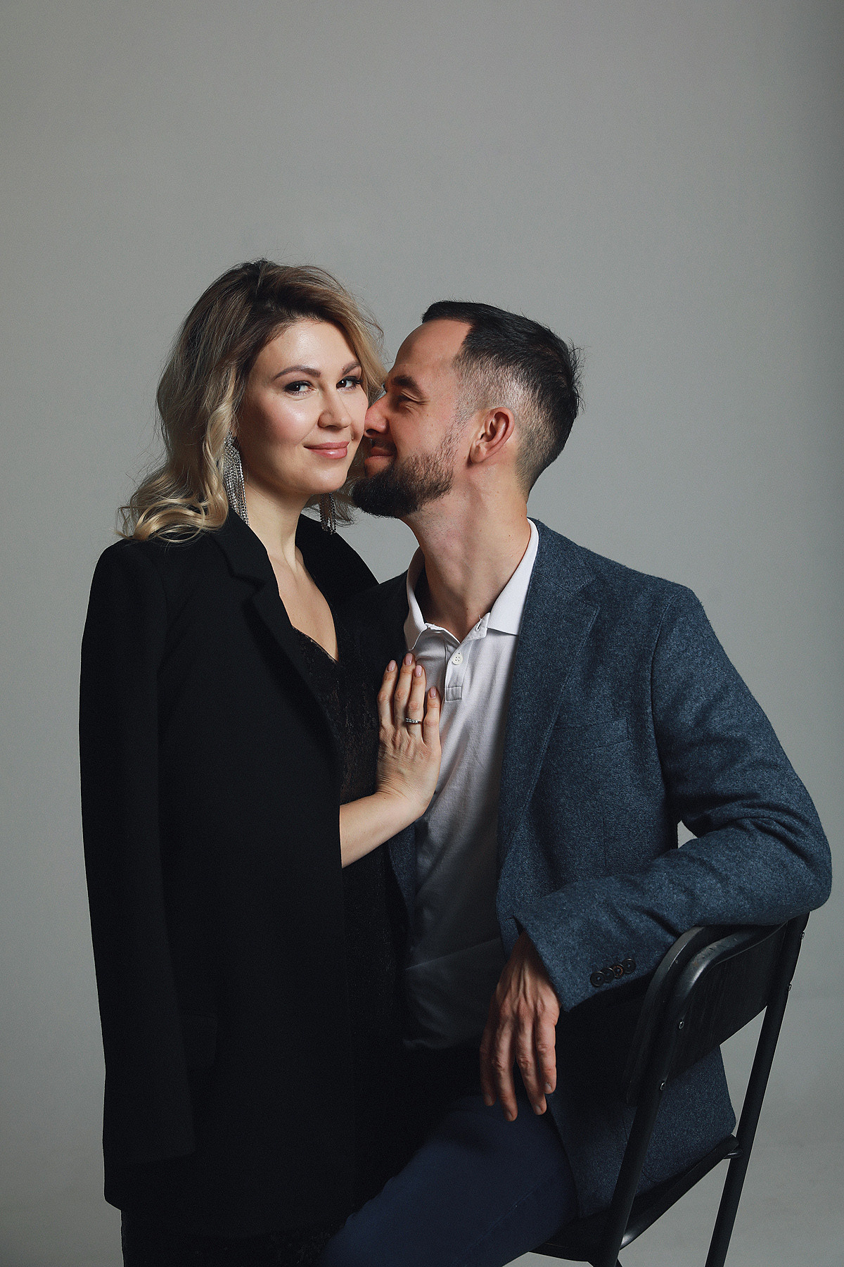 Семейная съемка в студии. Фотограф Тимофеева Юлия