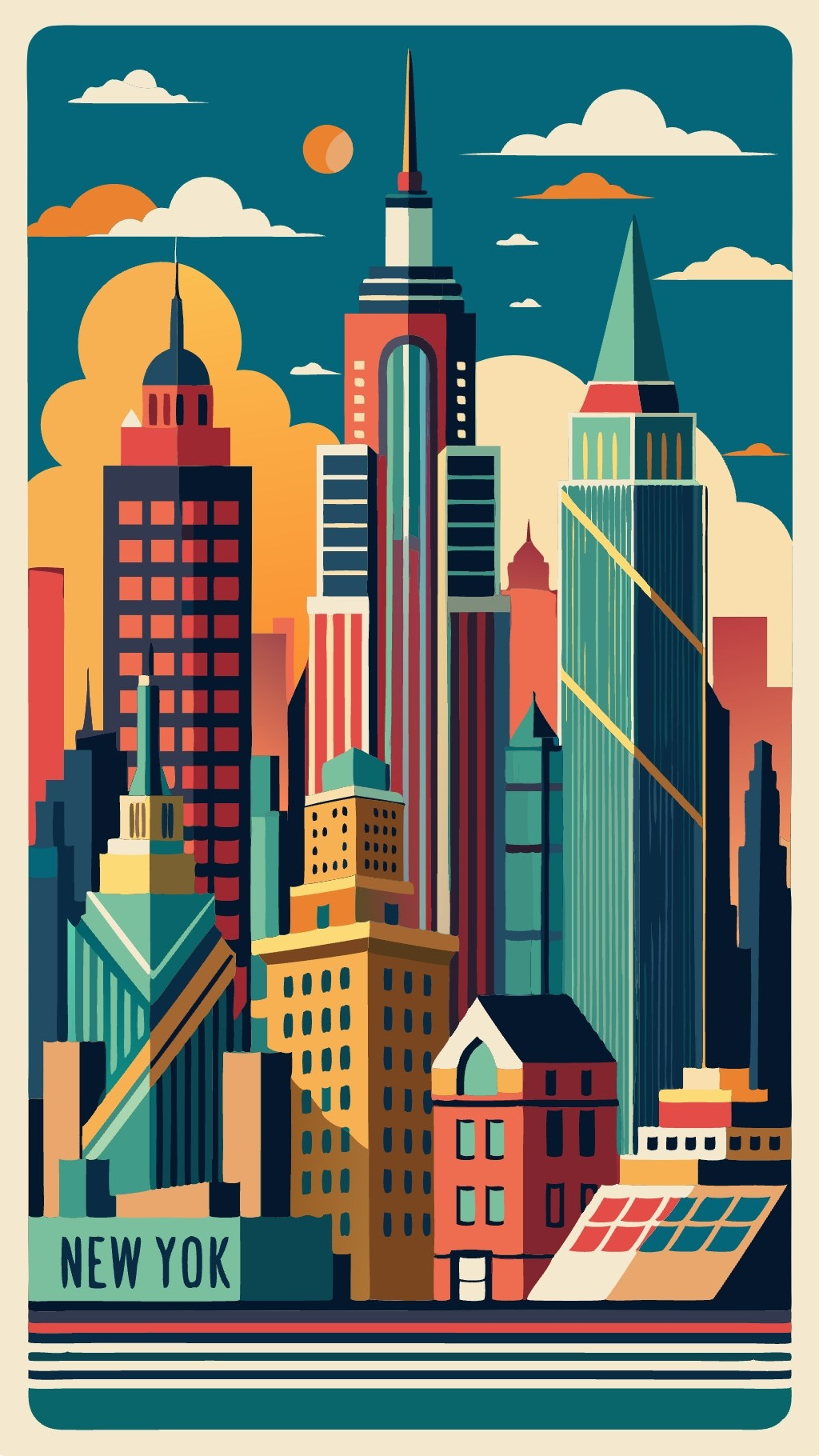 Иллюстрации совместно с ИИ. Grom Design