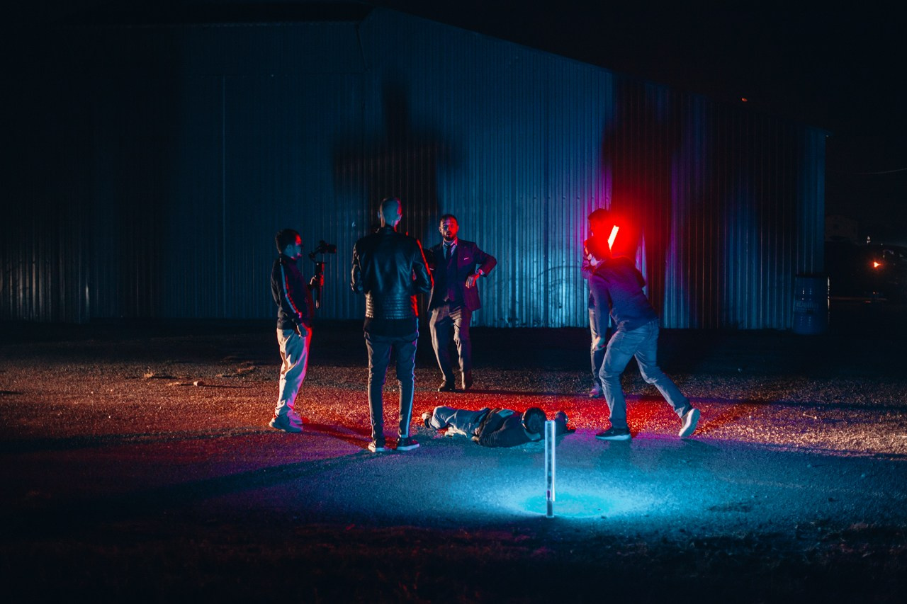 Бэкстейдж съемка рекламы. Фотограф Денис Денисов