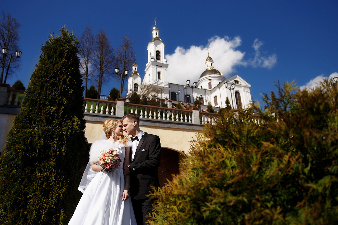 Свадебный день в Витебске Евгения и Анжелики. Свадебный фотограф и видеосъемка в Витебске Андрей Райков