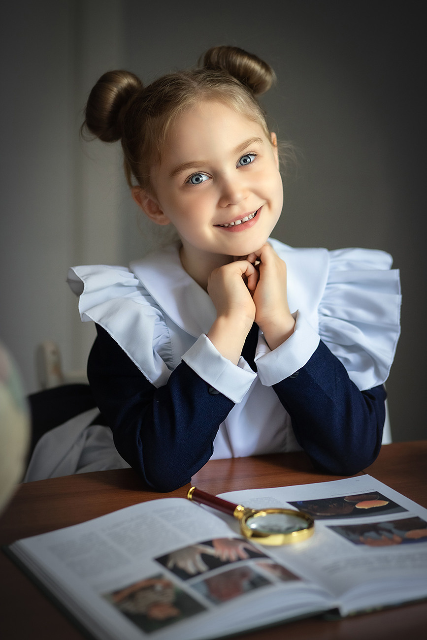 Фотосессия для первоклассников для создания школьного альбома. Выпускные альбомы для школ и детских садов — фотокниги и виньетки