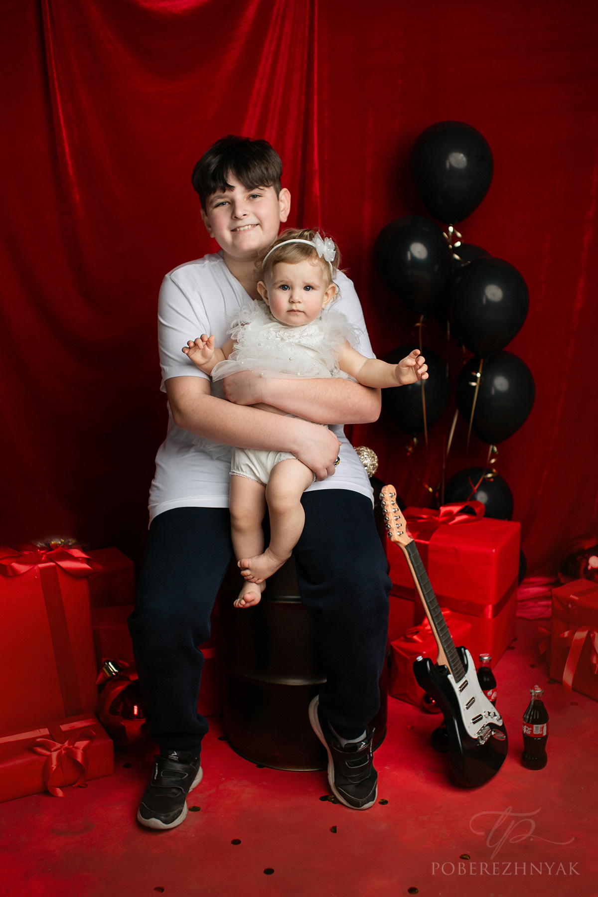 Годик Артуру и Милане. Фотограф новорожденных во Владивостоке Татьяна Побережняк