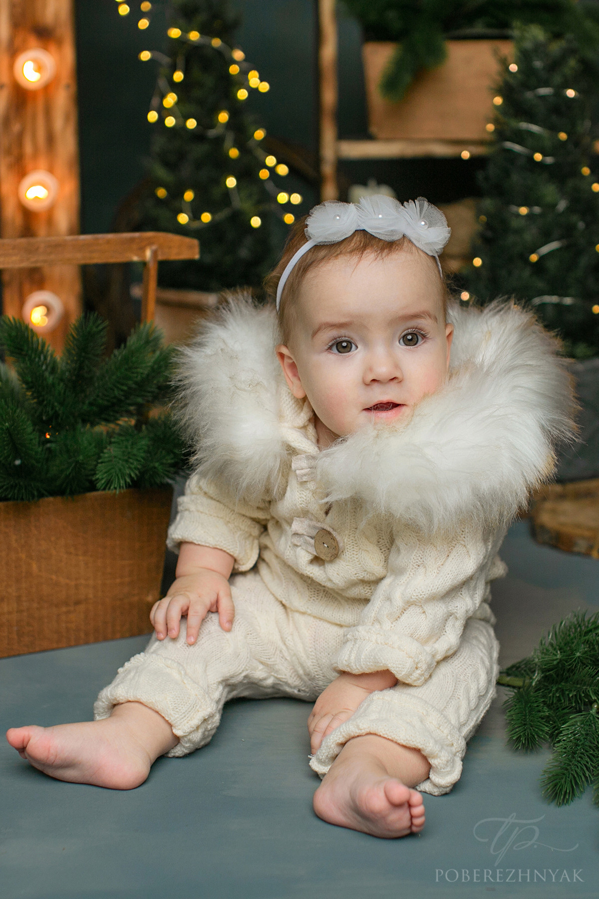 Новогодние Аглая и Демид. Фотограф новорожденных во Владивостоке Татьяна Побережняк