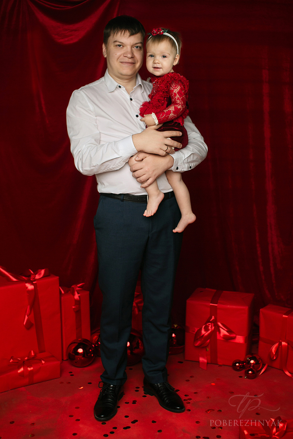 Новогодняя Машенька. Фотограф новорожденных во Владивостоке Татьяна Побережняк